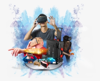 Virtual Reality Education Vrxone Kit - Virtual Reality Virtual Png, Transparent Png, Free Download