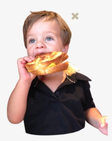 Grilled Cheese Photo - Eating, HD Png Download, Free Download