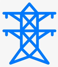 Clip Art Star Trek Images Gallery - Electric Tower Icon Blue, HD Png Download, Free Download
