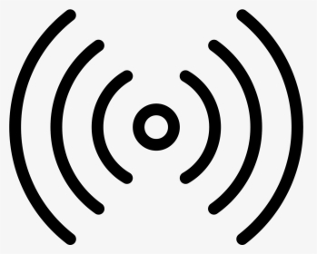 First Radio Waves - Sensor Icon Vector, HD Png Download, Free Download