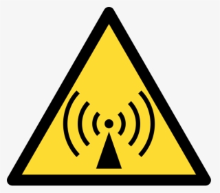 Radio Waves Hazard Symbol - Warning Signs Biohazard, HD Png Download, Free Download