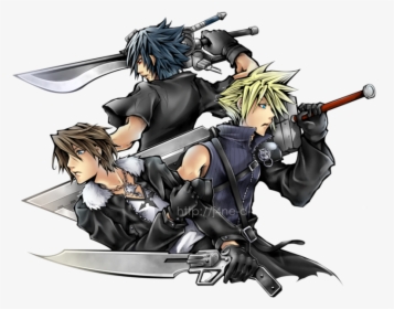 Final Fantasy Cloud And Noctis, HD Png Download, Free Download