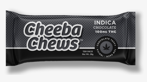 Indica Thc Cannabis Infused Chocolate Taffy Edible - Label, HD Png Download, Free Download