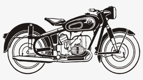 Butterfly Leg Guard Black Roped For Royal Enfield Bullet - Royal Enfield Outline Drawing, HD Png Download, Free Download