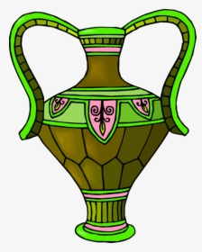 Green,vase,jug - Clip Art Of Artefacts, HD Png Download, Free Download