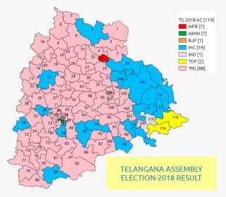 Telangana Election Results 2019, HD Png Download, Free Download