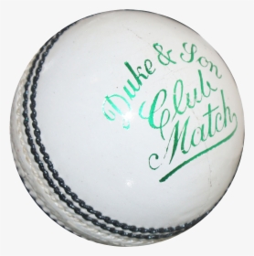 White Duke Cricket Ball, HD Png Download, Free Download