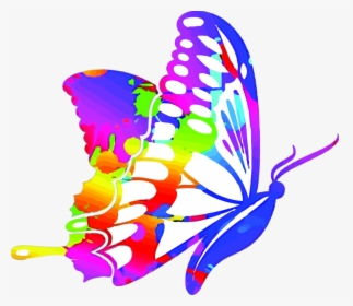 Monarch Butterfly Insect Pollinator Computer Icons - Butterfly Vector Png Colourful, Transparent Png, Free Download