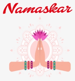 Namaskar Png Clipart - Clipart Namaskar, Transparent Png, Free Download