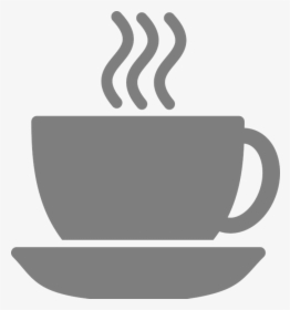 Cup, Coffee Cup, Steaming, Hot, Drink, Beverage, Saucer - Blue Coffee Cup Icon, HD Png Download, Free Download