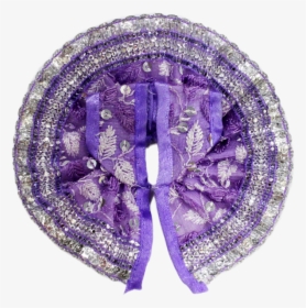 Purple Lace Ladoo Gopal Poahak / Dress Thakorji Vastra, - Needlework, HD Png Download, Free Download