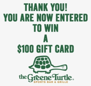 Thank You - Greene Turtle, HD Png Download, Free Download