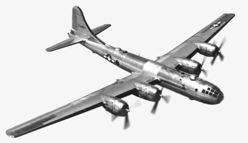 Png World War - B 29 Bomber Transparent, Png Download, Free Download