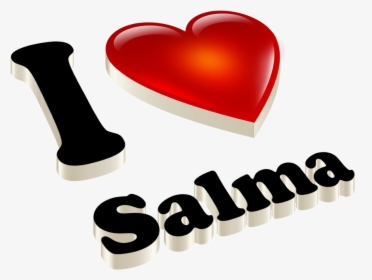 Salma Heart Name Transparent Png - Imtiaz Name, Png Download, Free Download