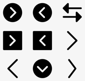 Arrow Icon Set - Arrow Icon Set Png, Transparent Png, Free Download