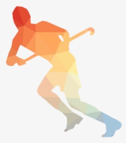 Cricket Silhouette Clip Art - Png Silhouette Field Hockey Player, Transparent Png, Free Download