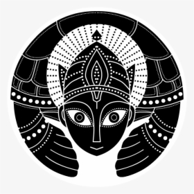 Lord Vishnu Black And White Png, Transparent Png, Free Download