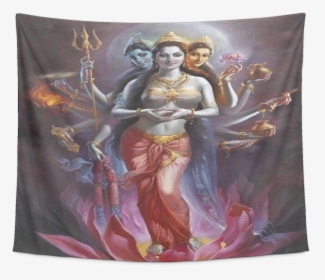 Durga Drawing Hinduism - Mythology, HD Png Download, Free Download