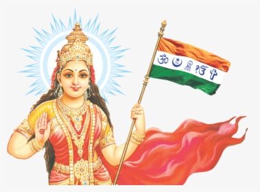 Bharat Mata Wallpaper - Bharat Mata Png Hd, Transparent Png, Free Download