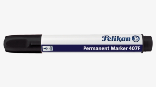 Permanent Marker 407f Black - Ball Pen, HD Png Download, Free Download
