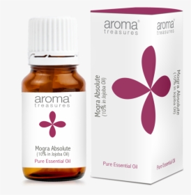 Aroma Treasures Mogra Absolute Essential Oil {10% In - Aroma Treasures Lavender Essential Oil, HD Png Download, Free Download
