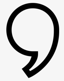 Comma Png, Transparent Png, Free Download
