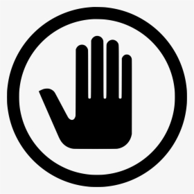 Area,symbol,hand - Not Pass, HD Png Download, Free Download