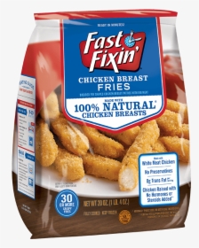 Chicken Breast Fries - Fast Fixin Chicken Breast Patties, HD Png Download, Free Download