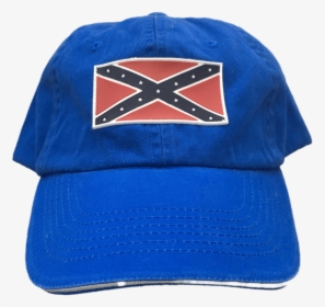 Blue Confederate Flag Hat The Dixie Shop Png Confederate - Baseball Cap, Transparent Png, Free Download