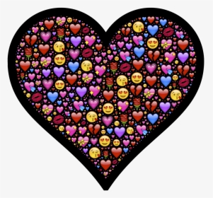 Heart, Emoji, Affection, Love, Attraction, Emotion, - Heart Love Emoji, HD Png Download, Free Download