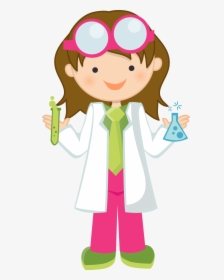 Girl Scientist Free Clipart Science Fun Free, Clip - Girl Scientist Clipart, HD Png Download, Free Download