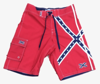 Mens Rebel Flag Swim Trunks Confederate Swim Trunks - Don T Tread On Me Swim Trunks, HD Png Download, Free Download
