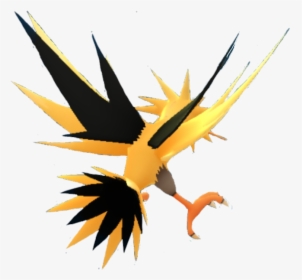 Zapdos Pokemon Pokémon Bird Vogel - Illustration, HD Png Download, Free Download
