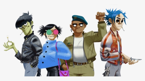 Gorillaz New, HD Png Download, Free Download