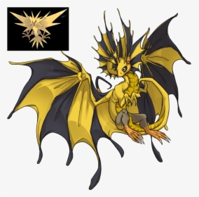 Zapdos Drawing Character Transparent Stock - Flightrising 2013, HD Png Download, Free Download