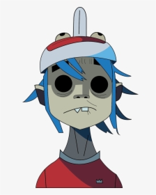 Collection Of Free Gorillaz Drawing Pop Art Download - Gorillaz 2d Melancholy Hill, HD Png Download, Free Download
