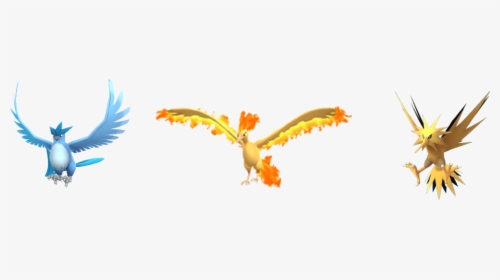 Pokemon Go Legendary Birds, HD Png Download, Free Download