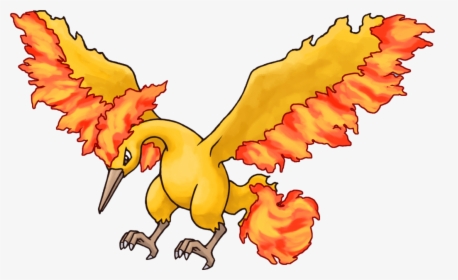 Moltres Pokemon Transparent Png - Moltres Pokemon Png, Png Download, Free Download