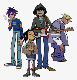 Tank Girl And Gorillaz, HD Png Download, Free Download