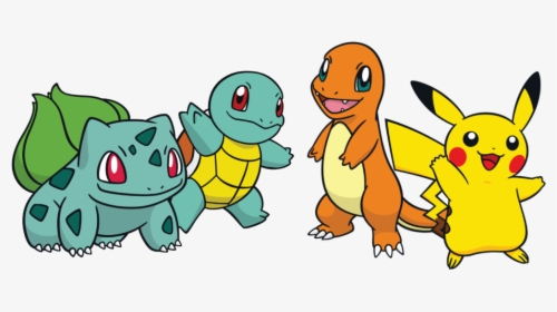 Pokemon Starters Png - Transparent Background Pokemon Png, Png Download, Free Download