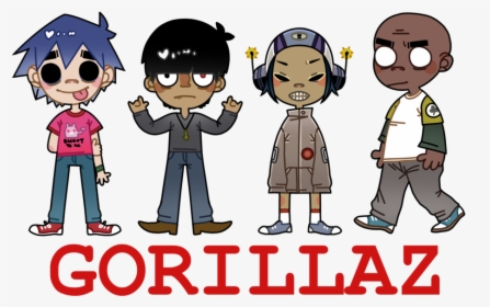 Gorillaz Chibi, HD Png Download, Free Download