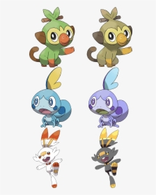 Pokemon Sword And Shield Starters, HD Png Download, Free Download