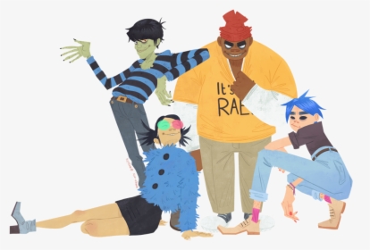 Gorillaz Saturnz Barz Transparent, HD Png Download, Free Download