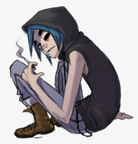 2d, Art, And Awesome Image - Gorillaz Art, HD Png Download, Free Download