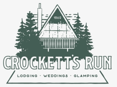 Crocketts Run Logo - Christmas Tree, HD Png Download, Free Download