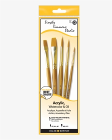 Product Image Round Paint Brush Size 8 Round Paint - Simply Brushes Paint Brush, HD Png Download, Free Download