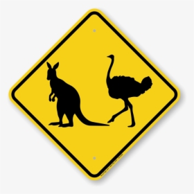 Transparent Kangaroo Clipart Png - Camel Crossing Sign Png, Png Download, Free Download