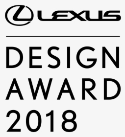 Lexus Design Award 2018 Logo - Lexus Design Award Logo, HD Png Download, Free Download