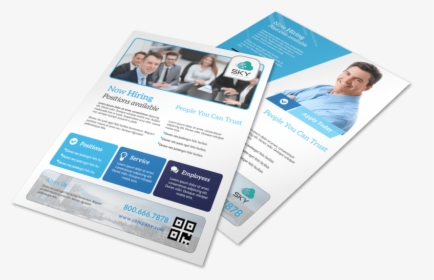 Professional Now Hiring Flyer Template Preview - Hiring Flyer, HD Png Download, Free Download