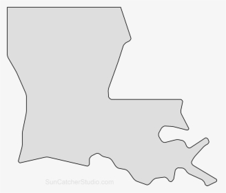 Printable Louisiana State Outline, HD Png Download, Free Download